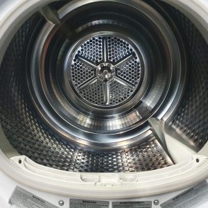USED SET BLOMBERG APPARTMENT SIZE WASHER WM77110NBL01 AND DRYER DV17542 342424 6