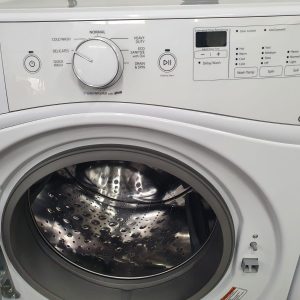 USED SET WHIRLPOOL WASHER WFW72HEDW0 4.2 CU.FT AND DRYER YWED72HEDW1 7.5 CU 1