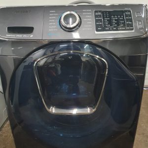 Used Washing Machine Samsung Wf45k6500av/a2 Addwash Function