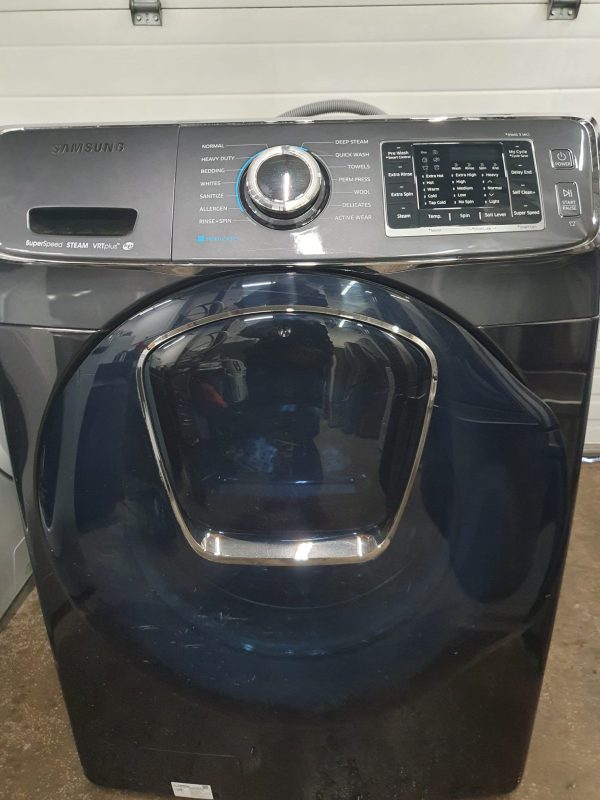 Used Washing Machine Samsung Wf45k6500av/a2 Addwash Function