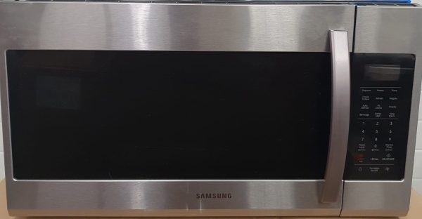 Open Box Samsung Microwave Range Hood ME19R7041FS/AC
