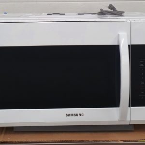 Open Box Samsung Microwave Range Hood ME19R7041FW