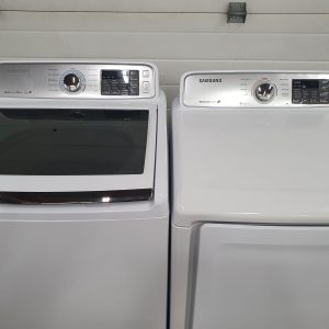 OPEN BOX SAMSUNG SET WASHER AND DRYER 2