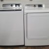 USED LG SET WASHER WM2377CS AND DRYER DLE3700V