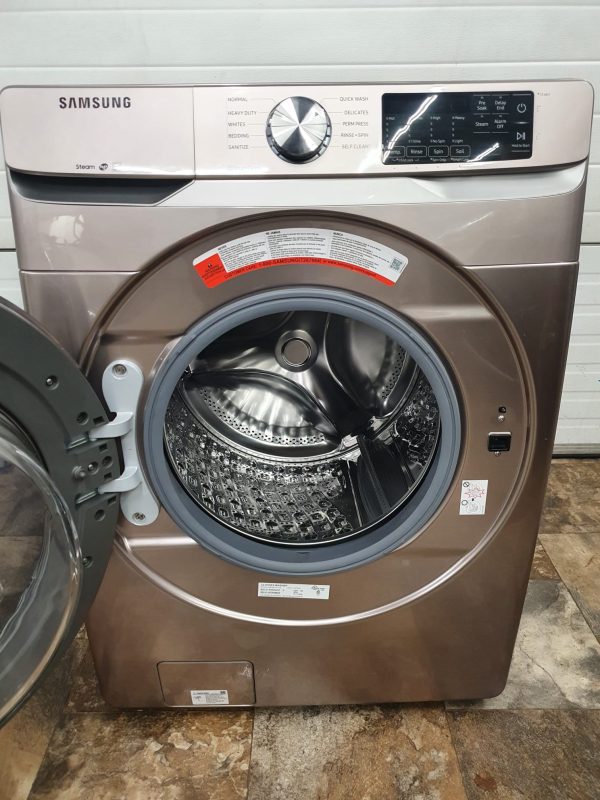 Open Box Samsung Washing Machine Wf45r6100ac