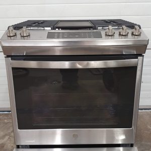 Used GE Gas Stove JCGS760SP2SS