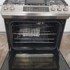 USED GE GAS STOVE JCGS760SP2SS 4