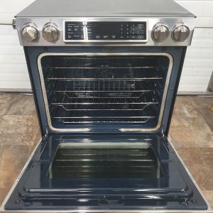 USED LESS THAN 1 YEAR INDUCTION STOVE SAMSUNG NE58K9560WSAC 3