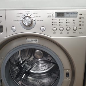 USED LG SET WASHER WM2377CS AND DRYER DLE3700V 4