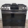 USED SAMSUNG GAS STOVE LESS THAN 1 YEAR NX60T8511SG/AA