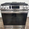 USED SAMSUNG GAS STOVE LESS THEN 1 YEAR NX60T8311SS