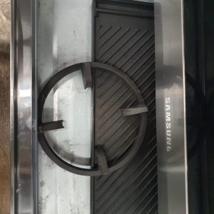 USED SAMSUNG GAS STOVE LESS THAN 1 YEAR NX60T8511SSAA 3 2