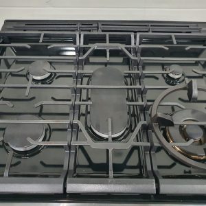 USED SAMSUNG GAS STOVE LESS THAN 1 YEAR NX60T8511SSAA 4 1