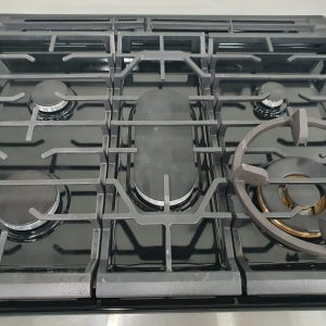 USED SAMSUNG GAS STOVE LESS THAN 1 YEAR NX60T8511SSAA 4 2