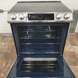 USED SAMSUNG INDUCTION STOVE LESS THAN 1 YEAR NE63T8911SSAC 3