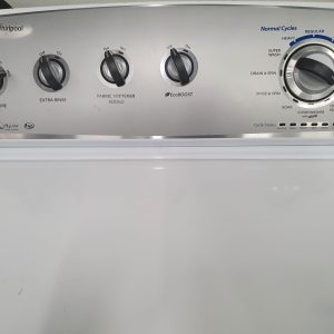 USED WHIRLPOOL SET WASHER AND DRYER 1