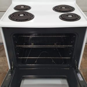 USED FRIGIDAIRE ELECTRICAL STOVE CFEF3012PWB 1