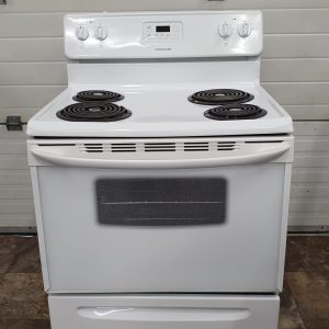 USED FRIGIDAIRE ELECTRICAL STOVE CFEF3012PWB 2