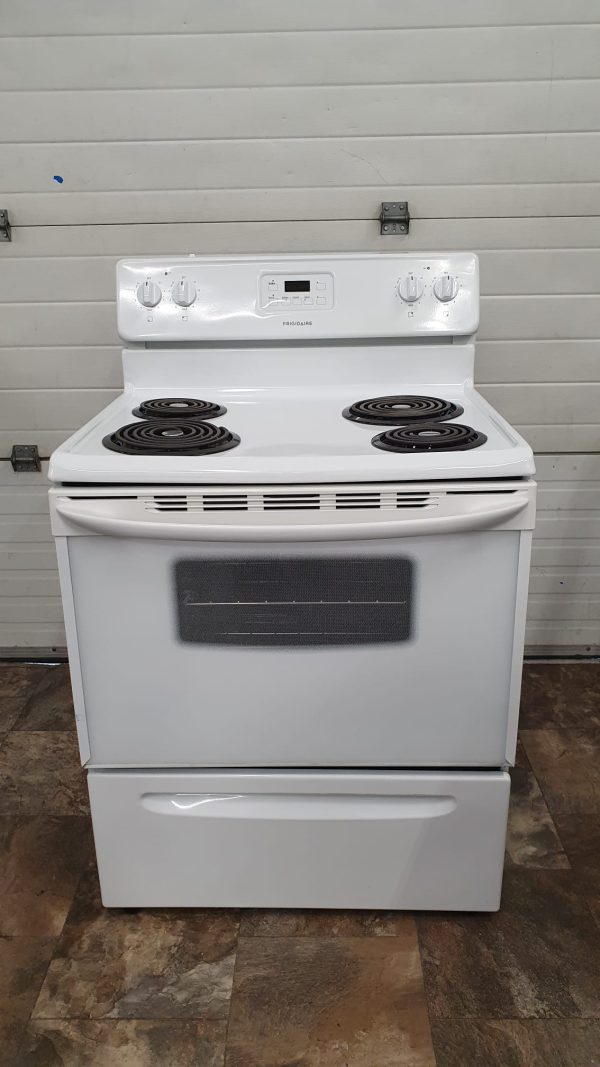 USED FRIGIDAIRE ELECTRICAL STOVE CFEF3012PWB