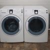 USED SAMSUNG SET WASHER WF45T6000AW AND DRYER DVE45T6005W/AC LESS THAN 1 YEAR