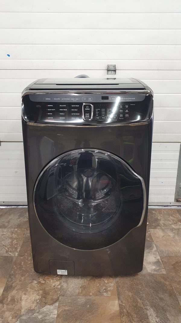 Used Samsung Washer Less Than 1 Year Flexwash One Machine Two Washers In One WV60M9900AV