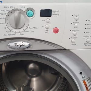 USED WHIRLPOOL DUET SET WITH PEDESTALS WASHING MACHINE GHW9209LW AND DRYER YGEW9200LW1 2
