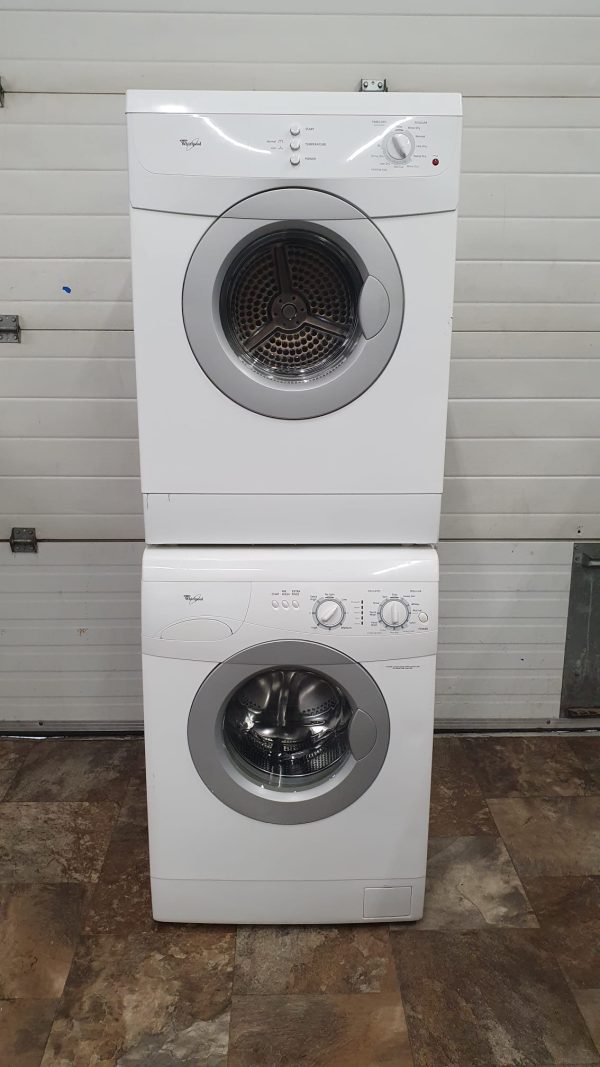 Used Whirlpool Set Washer Lhw0050pq4 And Dryer Ylew0050pq Appartment Size