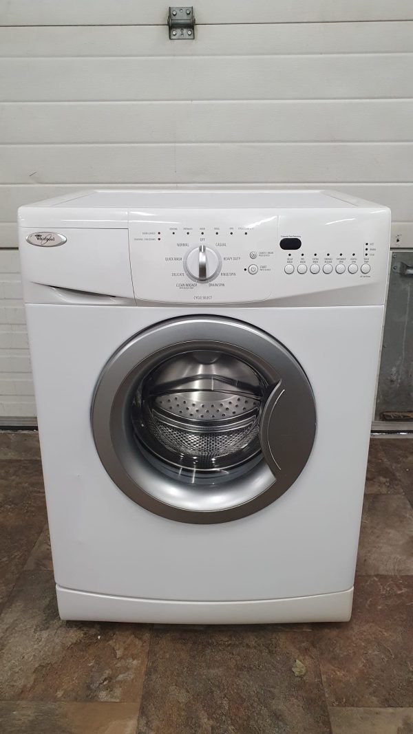 USED WHIRLPOOL WASHING MACHINE WFC7500VW2 APPARTMENT SIZE