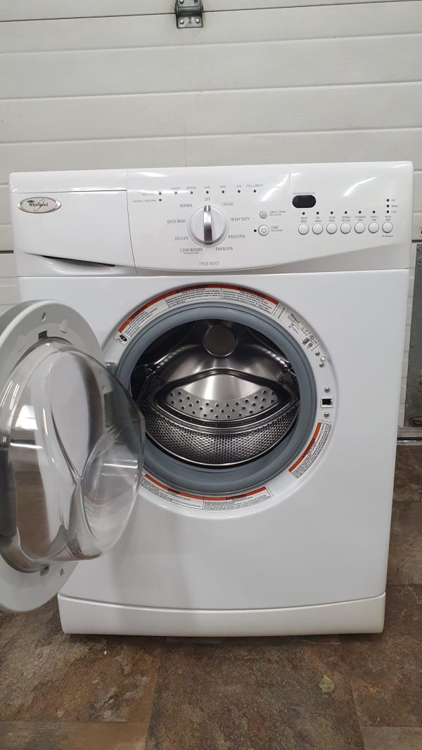 USED WHIRLPOOL WASHING MACHINE WFC7500VW2 APPARTMENT SIZE