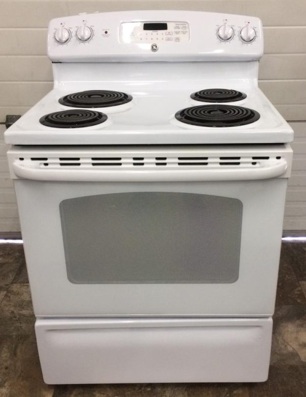 Used Electrical Stove GE Jcbp350dt1ww