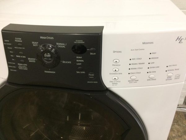 USED!! KENMORE SET WASHER 110.C85862400 & DRYER 110.45862400