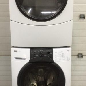 USED KENMORE SET WASHER 120.45862404 DRYER 120 1