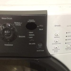 USED KENMORE SET WASHER 120.45862404 DRYER 120 4