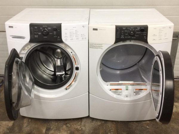 Used Kenmore Set Washer 120.45862404 & Dryer 120.c85862501