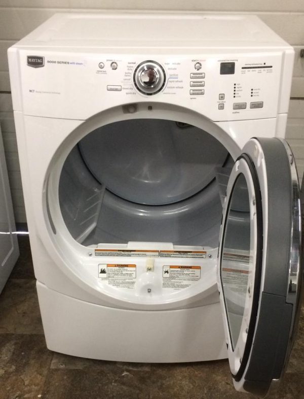 Used Maytag Electrical Dryer Ymede900vw1