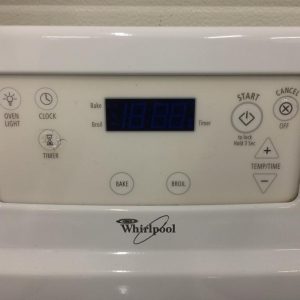 USED WHIRLPOOL ELECTRICAL STOVE WRF115LXVQ0 1