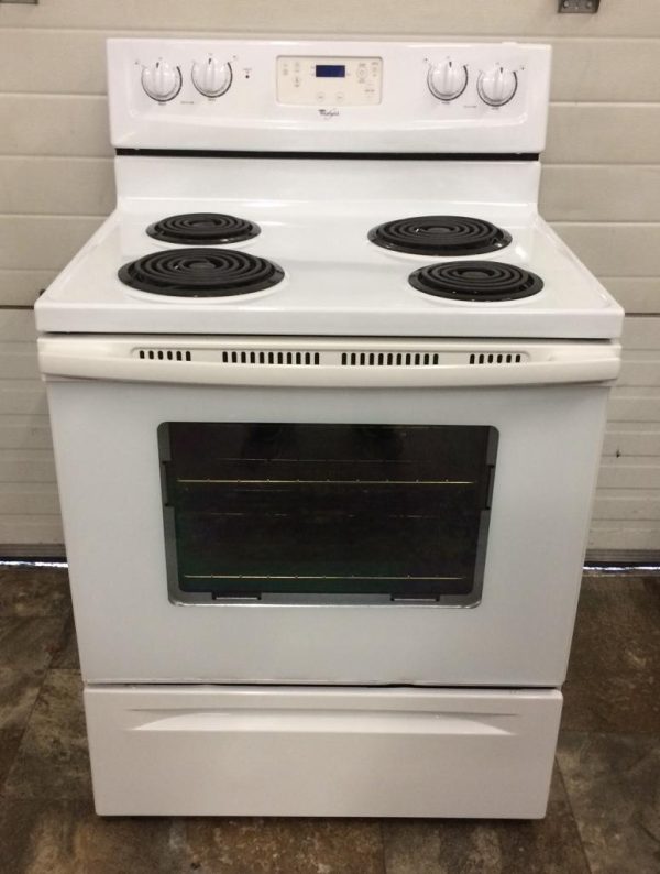 Used Whirlpool Electrical Stove Wrf115lxvq0