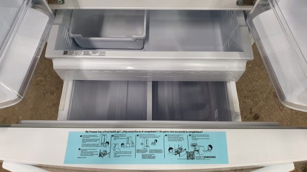 Open Box Samsung Refrigerator RF220NFTAWW