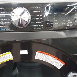 Open Box Samsung Set Washer WF50T8500AV and Dryer DVE45T6300V 3