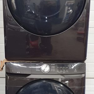Open Box Samsung Set Washer WF50T8500AV and Dryer DVE45T6300V 5