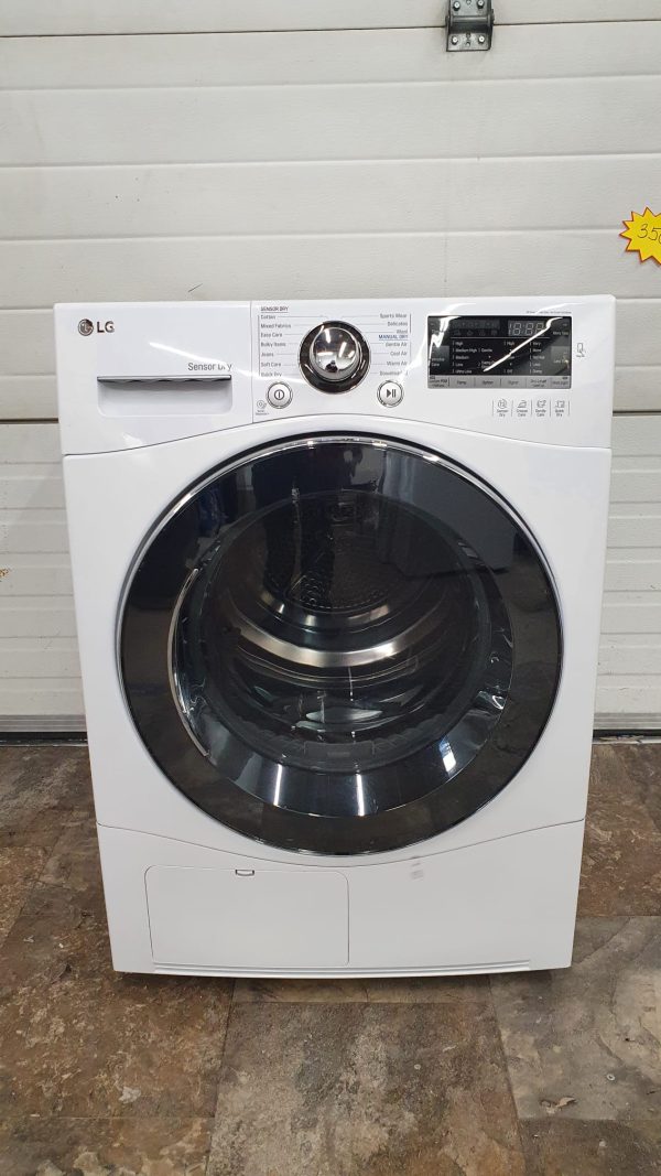 Used LG Electrical Ventless Dryer DLEC888W Apartment Size