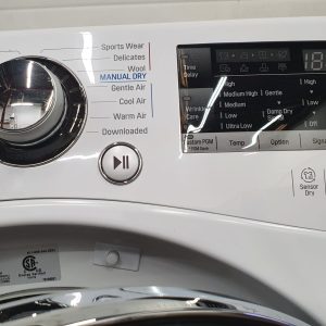 USED LG ELECTRICAL VENTLESS DRYER DLEC888W APPARTMENTSIZE 4