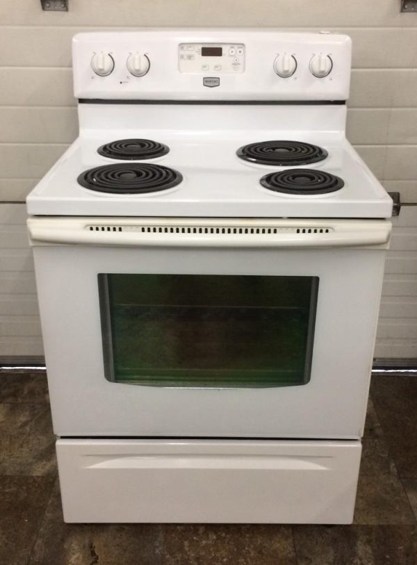 Used Maytag Electrical Stove YMER7660WW0
