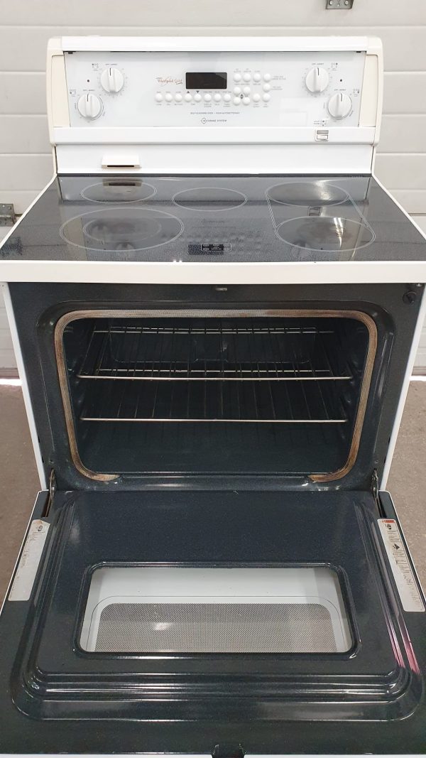 Used Electrical Stove Whirlpool Gold GLP84800