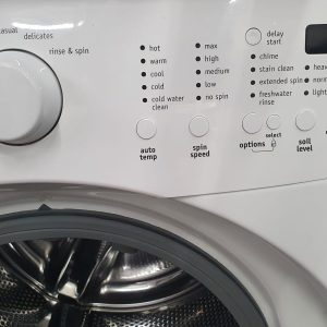 Used Frigidaire Set Washer FAFW3577KR0 Electrical DryerCAQE7001LW0 4