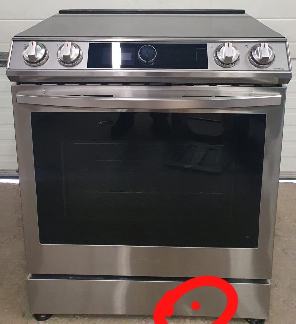 Used Less Than 1 Year Electrical Stove Samsung NE63T8711SS/AC