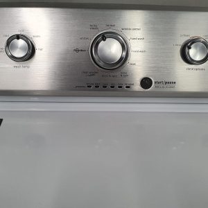 Used Maytag Washing MVWC565FW2 and Dryer YMEDC415EW0 2