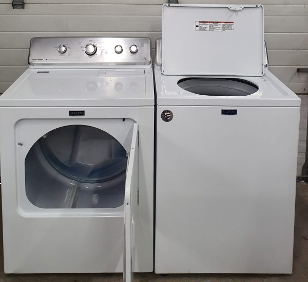 Used Maytag Washing MVWC565FW2 and Dryer YMEDC415EW0