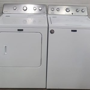 Used Maytag Washing MVWC565FW2 and Dryer YMEDC415EW0 6