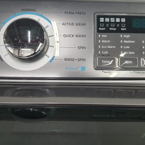 Used Samsung Set Washer WA45H7200AP and Dryer DV50F9A8EVP 3